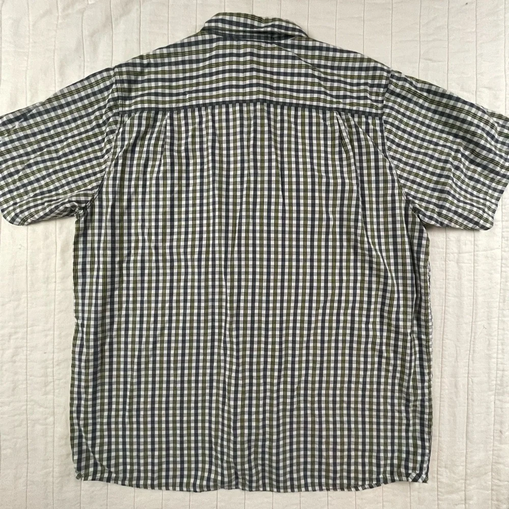 The North Face Checkered Button-Down Performance Shirt XL